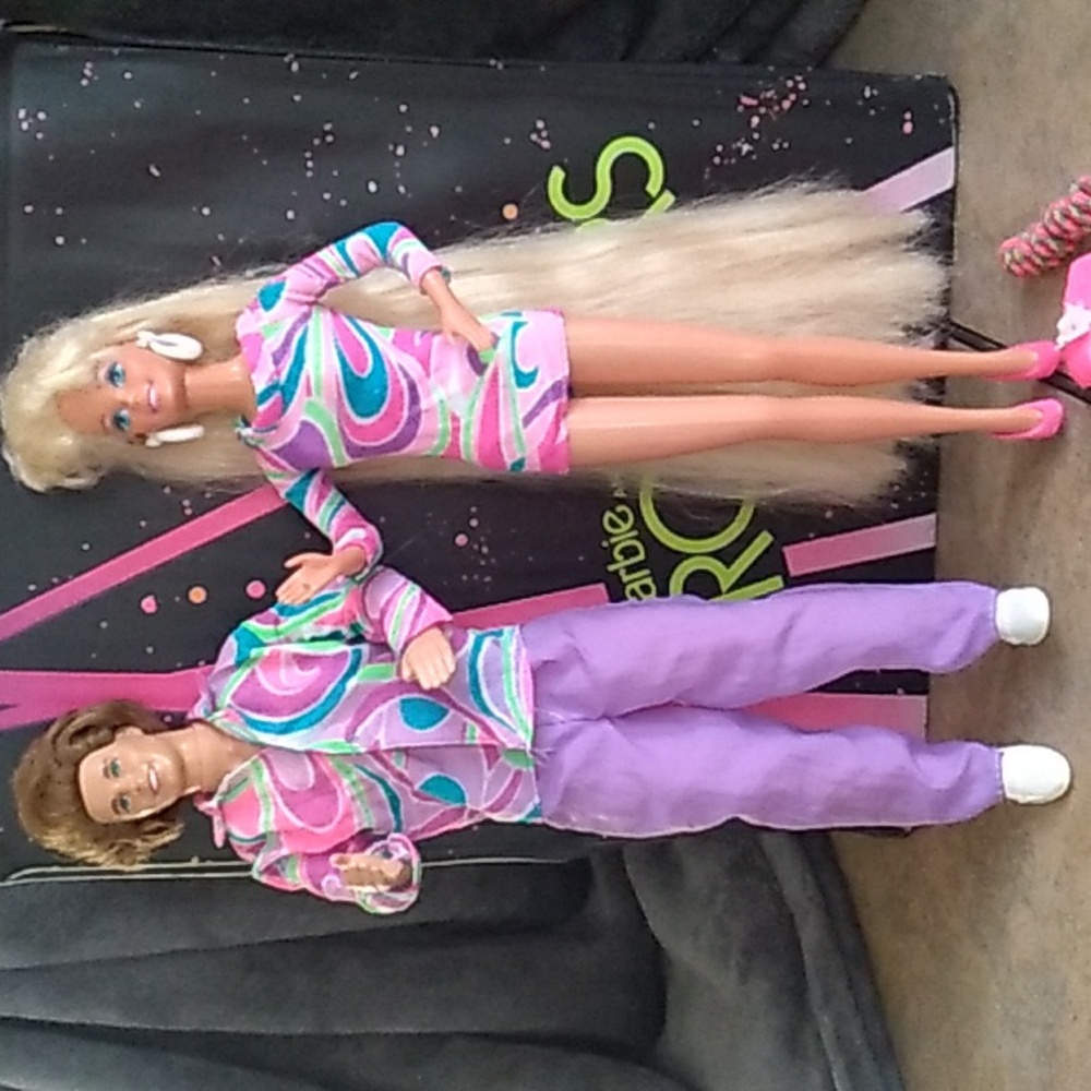 Totally Hair Barbie & Ken 1992